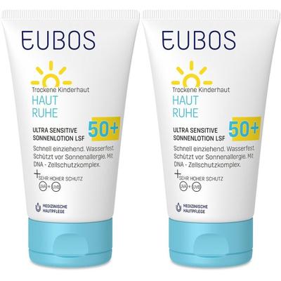2x Eubos® Haut Ruhe Ultra Sensitiv Sonnenlotion LSF 50+ 2x150 ml Lotion