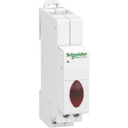 Schneider Electric A9E18327 Dreiphasen-Leuchtmelder iIL, LED, rot, 230-400V AC