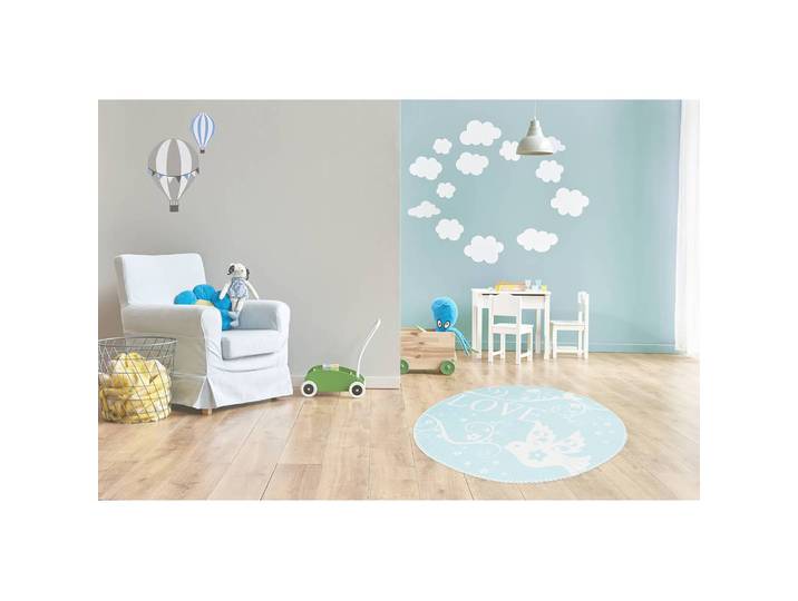 Tapis enfant Bambini 400 III Ø 160cm Vert