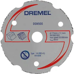 DREMEL DSM500 Mehrzweck-Karbid-Trennscheibe (1 Stück) - 2615S500JB