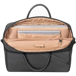 Rivacase NB CASE ECO MACBOOK AIR 15/BLACK 8124 (14", Apple), Notebooktasche, Schwarz