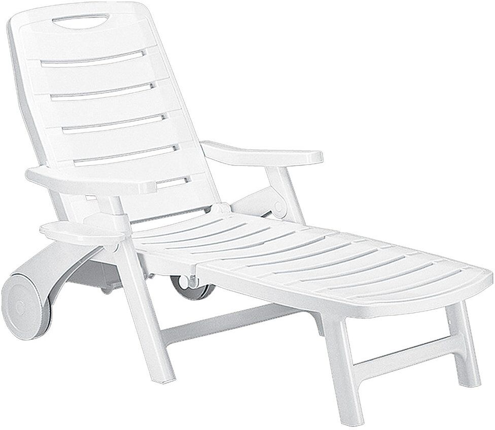 Lettino prendisole Grandsoleil S6800B PREMIERE Bianco