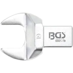 BGS Einsteck-Maulschlüssel 19 mm Aufnahme 14 x 18 - 6901-19