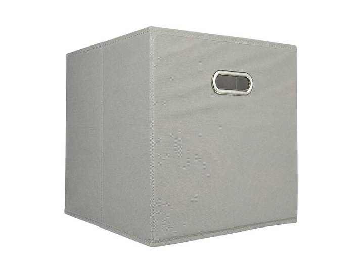 Aufbewahrungsbox Grau 32 × 32 × 32 cm