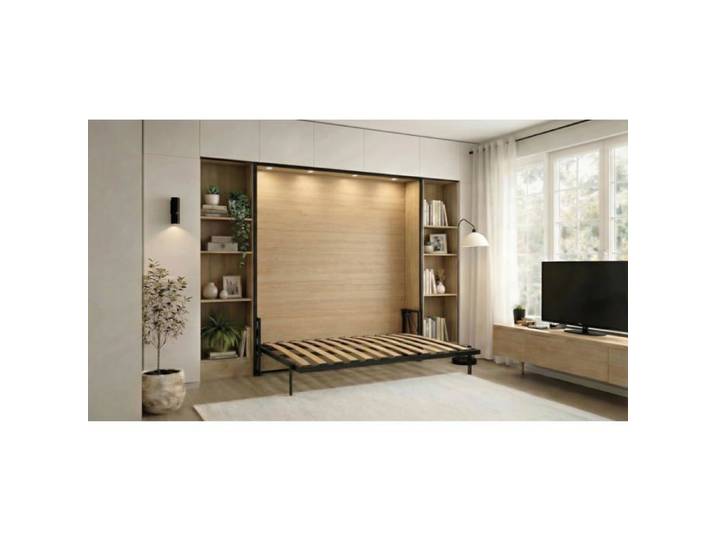 WallBedKing Lit escamotable Morphy Classic – Système multifonction modulaire SizeFlex & TypeFlex lit escamotable gain de place et
