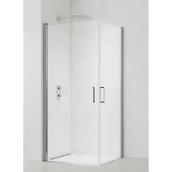 SAT Fusion Duschkabine Quadrat 80x80 cm SATFUD8080