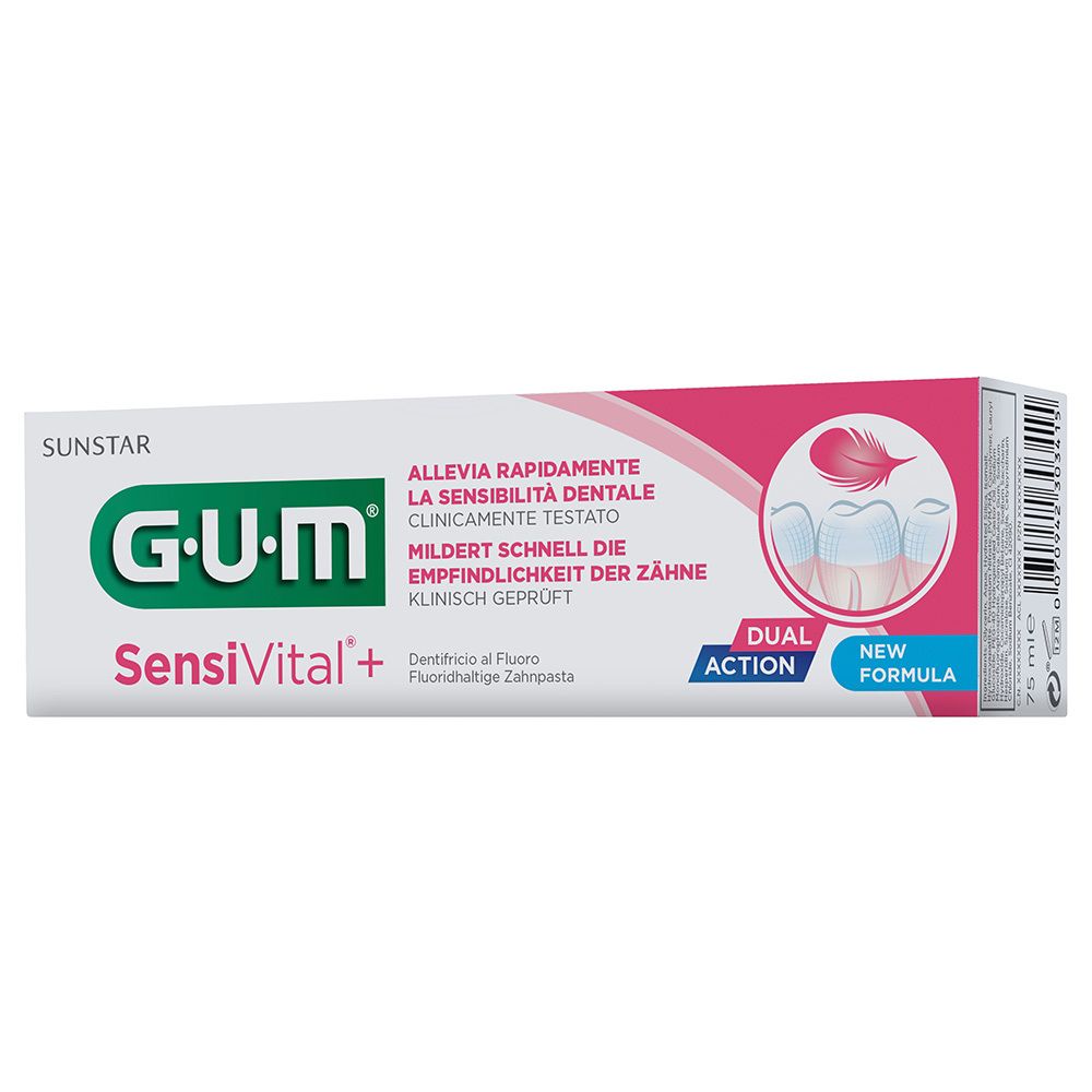 GUM SensiVital+ Zahnpasta 75 ml