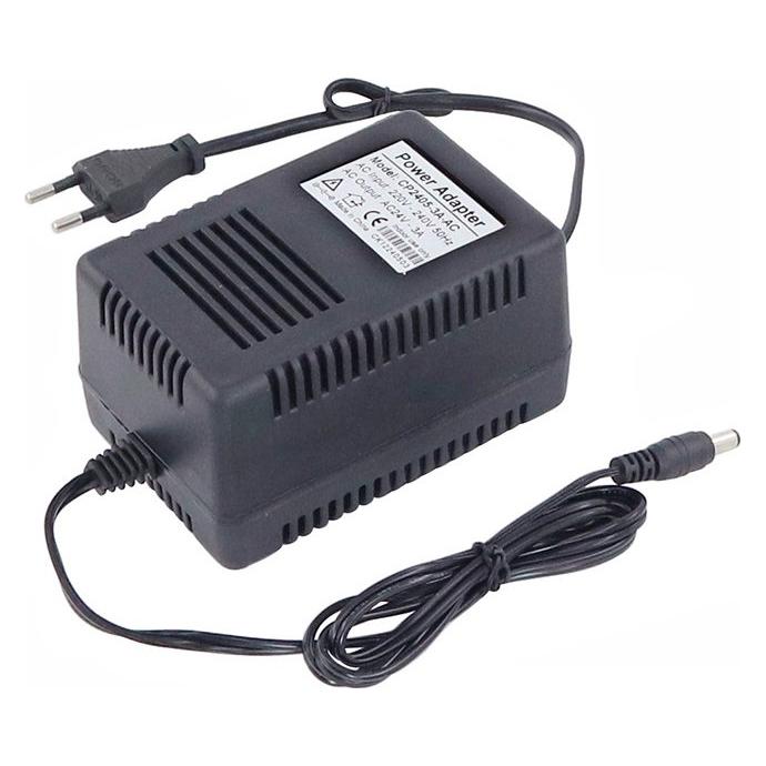 XtendLan Napájecí zdroj 24V/3A / Napájecí adaptér / Jack 5,5/2,1 mm / Vstup 100-240 V AC (ZS01-24AC-3)