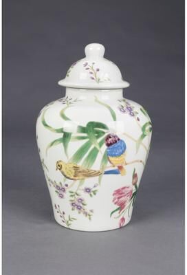 Orchard Creek Designs "Farber 10"" Porcelain Jar"