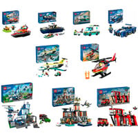 City Rettungsdienst Bundle, Konstruktionsspielzeug