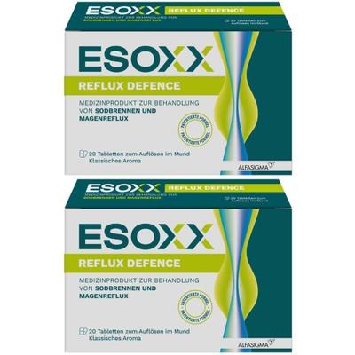 Esoxx Reflux Defence Kautabletten 2x 2x20 St