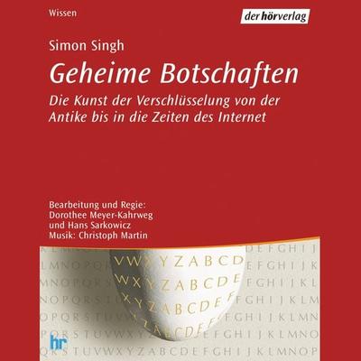 Geheime Botschaften - Simon Singh, Audio, 9783844502336