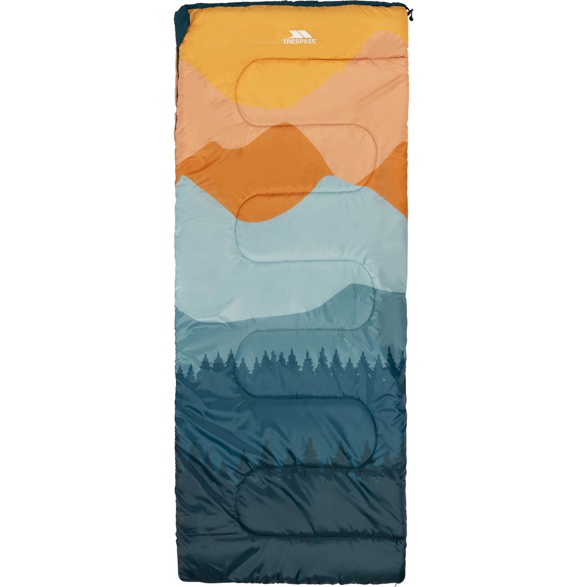 Trespass Lull - Adult Sleeping Bag mountain print (MTN) - UAACSLTR0001_MTN_-