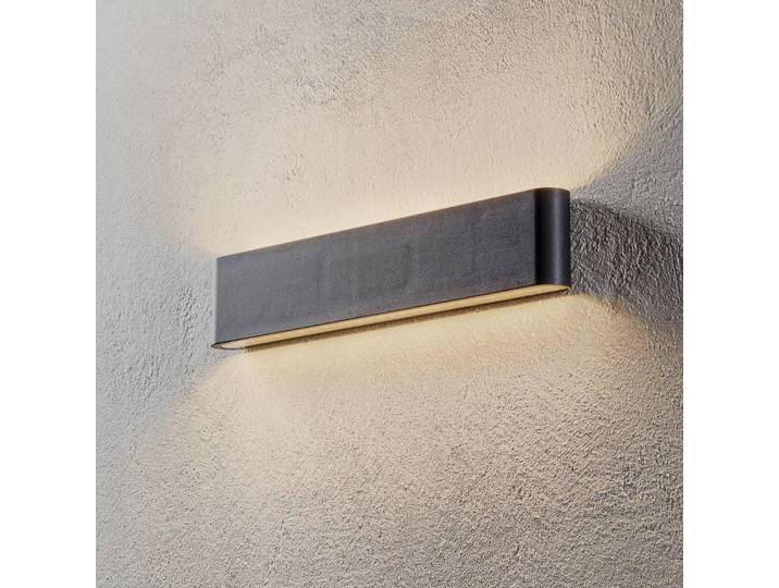 Trio Lighting LED Außenwandleuchte Thames II, schwarz, Aluminium, Modern, Wandlampe