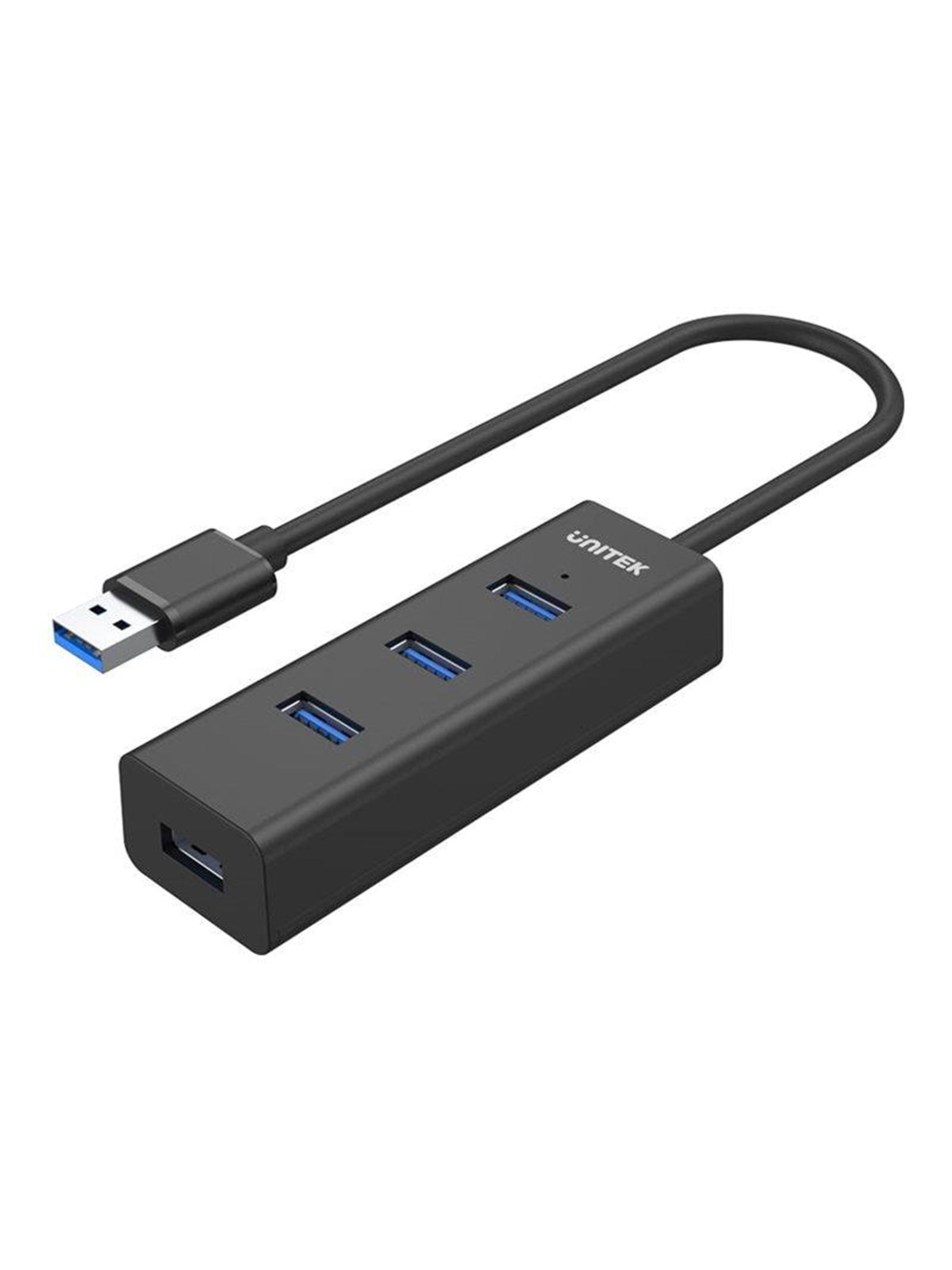 Unitek - hub - 4-in-1 USB-A - 4 ports USB-Hubs - 4 - Schwarz