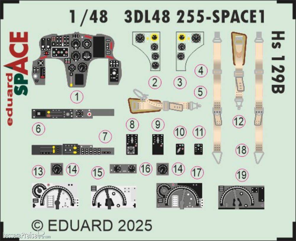 Eduard Accessories 3DL48255