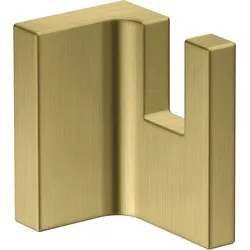 hansgrohe AXOR UNIVERSAL Rectangular Handtuchhaken, Metall, 42611950, Farbe: Brushed Brass