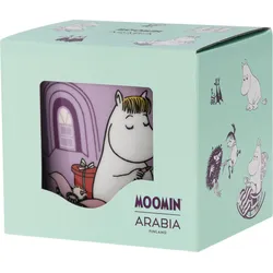 Arabia Mumin Jubiläumstasse 80 Jahre, Snorkfräulein, lila