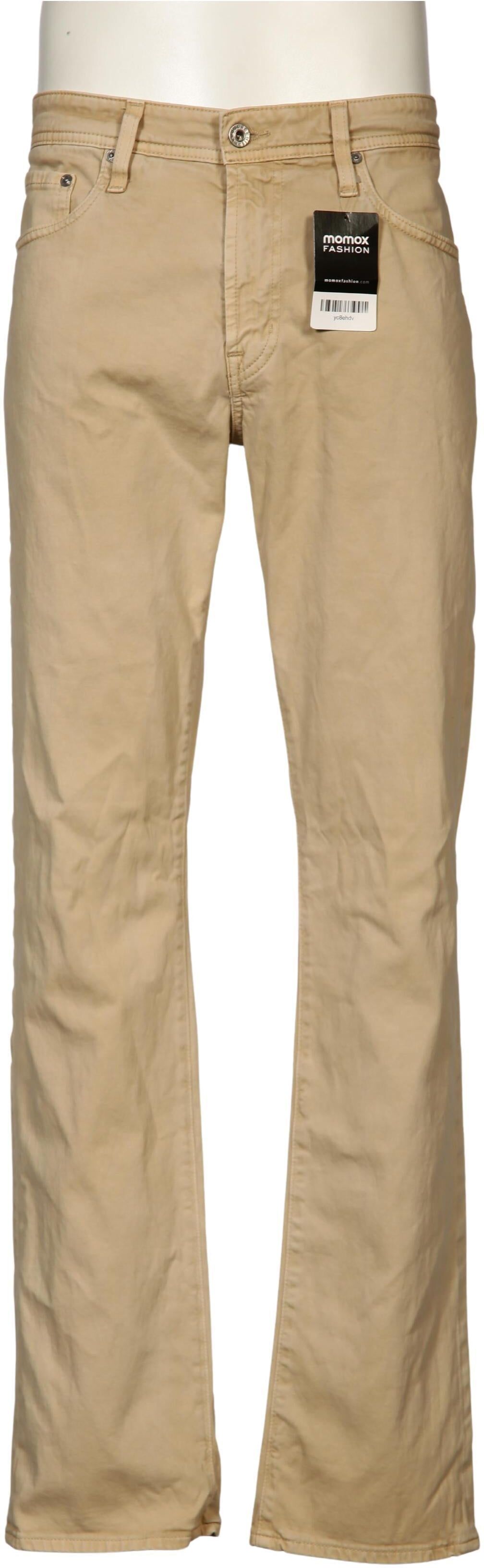 AG Adriano Goldschmied Herren Stoffhose, Beige, Gr. W34, Elasthan / Baumwolle - Second Hand