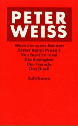 Peter Weiss - Werke in sechs Bänden - Preis vom 30.09.2026 09:01:18 h