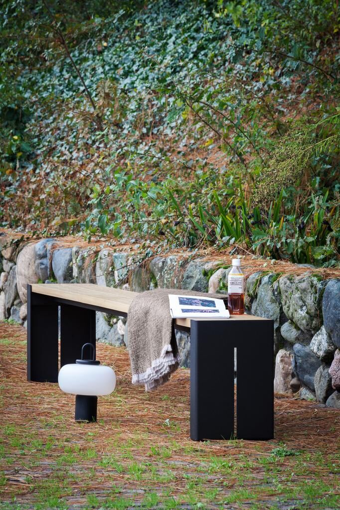 Lapalma Panco Outdoor Bank (weiß lackiert) weiß lackiert