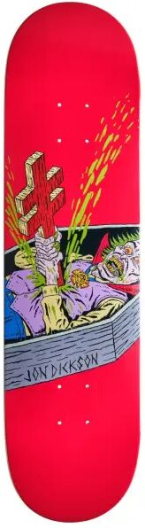 Skateboard Deck Deathwish Blasphemy (8.125" - Dickson)  - Red;Grey;Green - Size: 8.125"