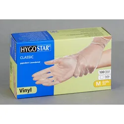 HYGOSTAR Einmalhandschuhe CLASSIC M weiß