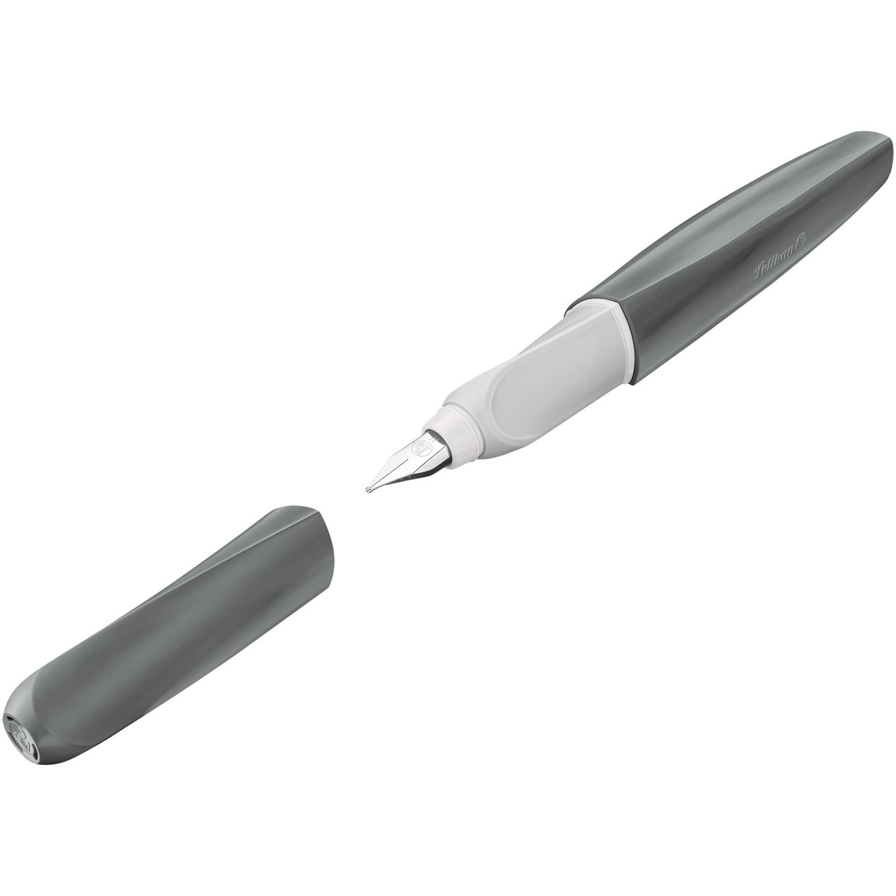 Pelikan Füller eco Twist grey M für Rechts&Linkshänder