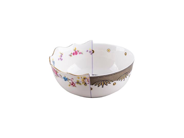 Design Schale „Hybrid Saylac“ aus Porzellan Multicolor Seletti