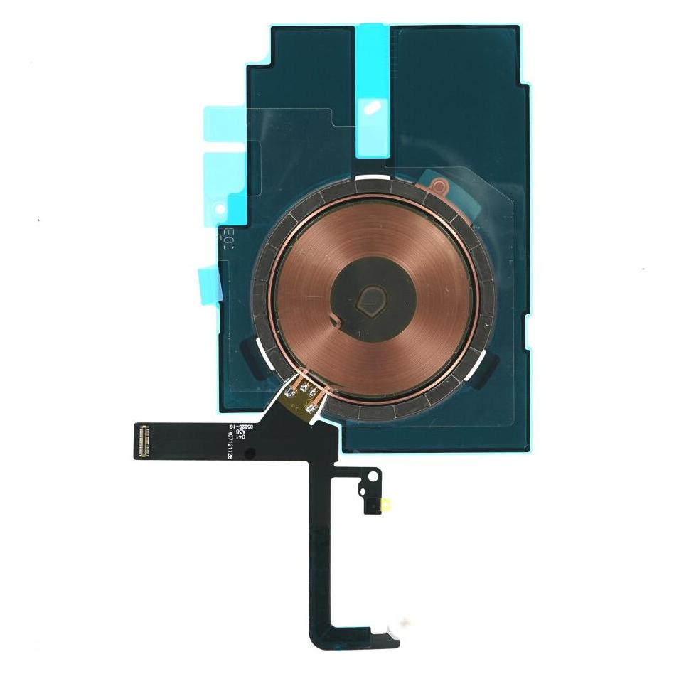 OEM NFC/Wireless-Ladespule + Taschenlampen-Flex für iPhone 16 Pro Max (Apple iPhone 16 Pro Max) (55134222)