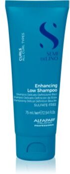 Alfaparf Milano Semi Di Lino Curls champô para cabelos cacheados 75 ml. Semi Di Lino Curls