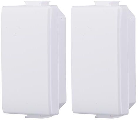 Ettroit Falso Polo Compatibile Bticino Matix Colore Bianco Confezione 2pcs