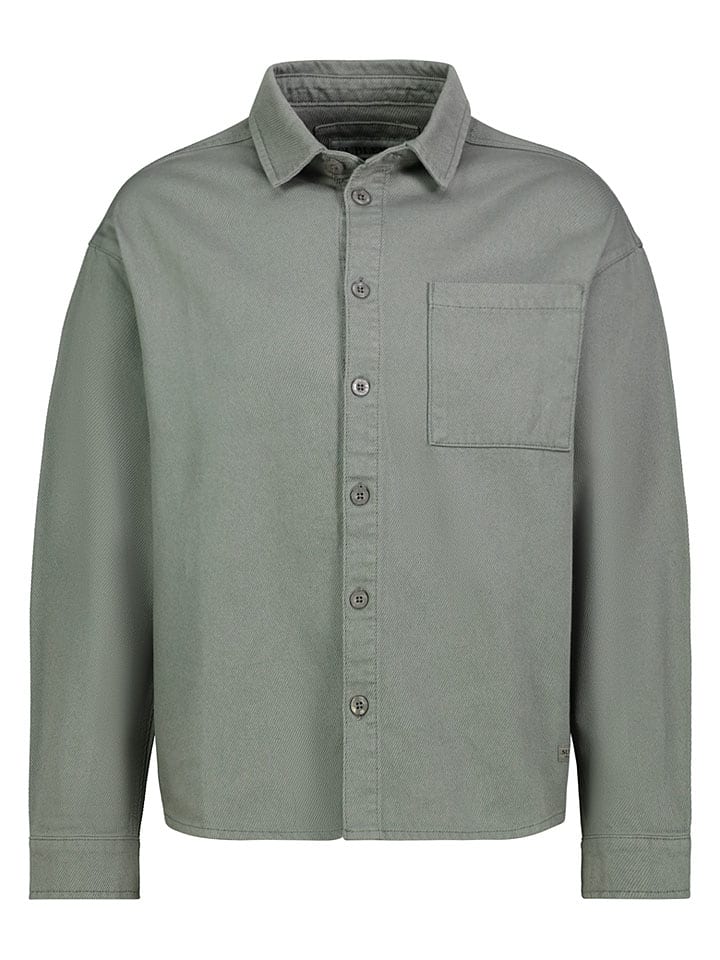 Sublevel Jeansjacke in Grün - XXL