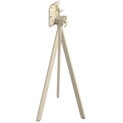 Feros Infinity Tripod Tischgestell hoch Sand