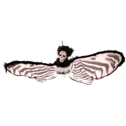 Halloween Dekoration Skelett Schmetterling Funktion, Licht & Sound (30cm)