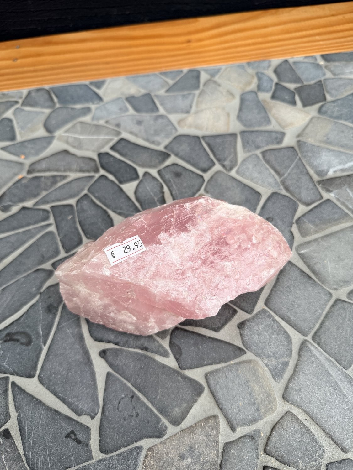 GemWood - Ruwe Rozenkwarts