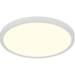 Reality, Deckenleuchte, R65891931 Draco LED Deckenleuchte 30W ⌀40cm dimmbar Weiss Matt CCT einstellbare Lichtfarbe (4000 lm)