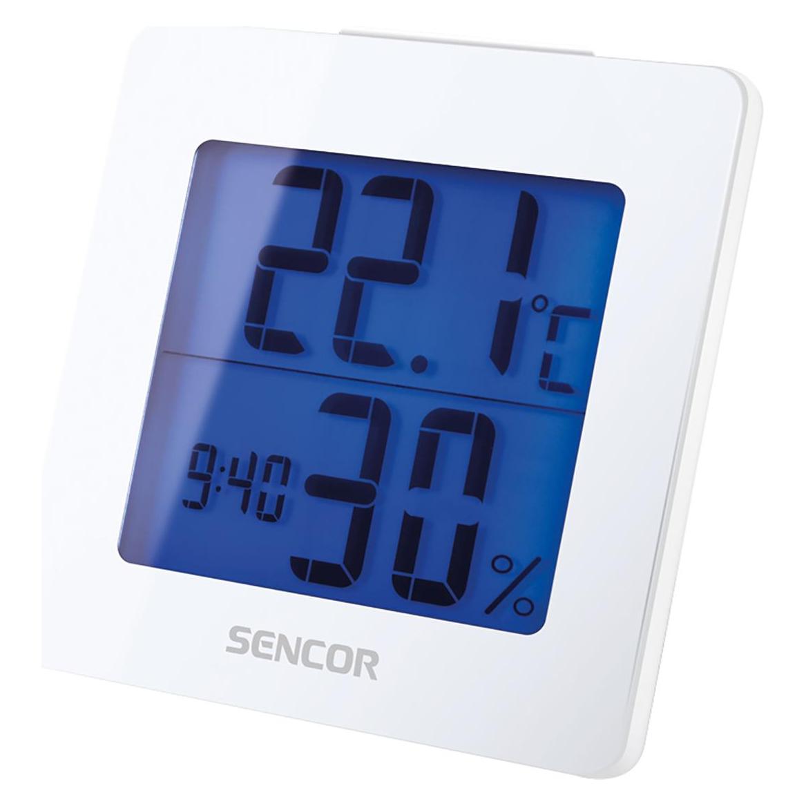 Sencor Wecker-Thermometer SWS 1500B zur Feuchtemessung (SWS 1500 W)
