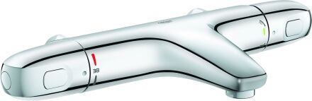 Grohe Grohtherm 1000 thermostat de bain 34823003 1/2", sans raccords, montage mural, chromé