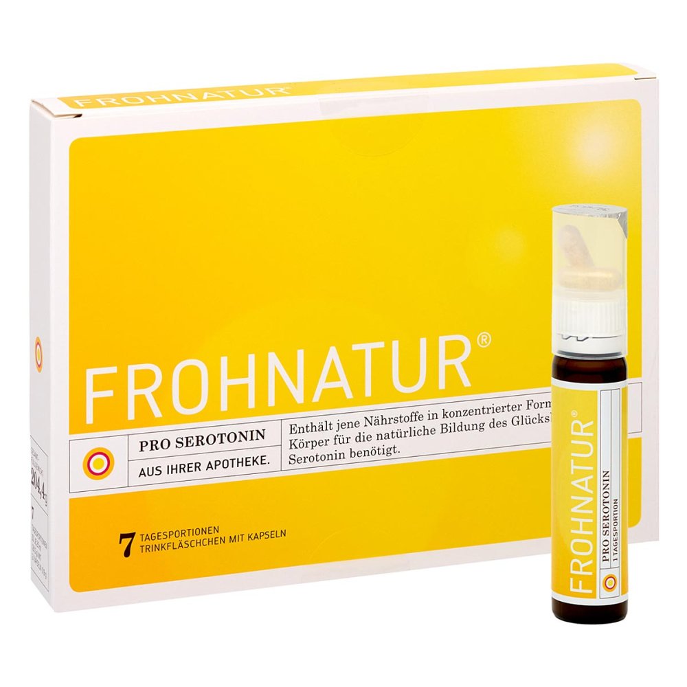 Imming & Theiss GmbH Frohnatur Pro Serotonin Trinkfläschchen mit Kapseln 10021888