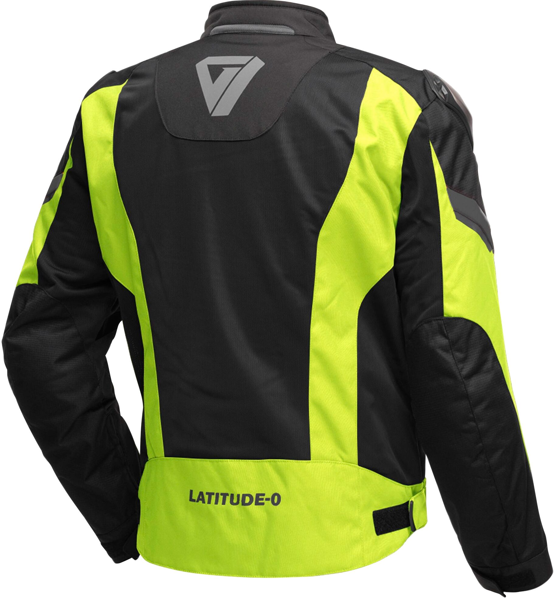 Motorradjacke NERVE "Latitude" Gr. M, gelb (schwarz, neongelb), Jacken, Herren, M, Obermaterial: 100% Polyester. Miedereinsatz: 100% Polyester, Motorradjacke, mit AirVentSystem™, gepolstert, allergikergeeignet, hautverträglich schwarz, neongelb M