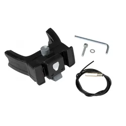 Ortlieb Handlebar Montage-Set E-Bike für Lenkertaschen und Körbe - STK - black