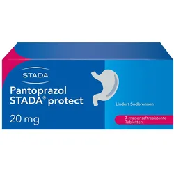 PANTOPRAZOL STADA protect 20 mg magensaftres.Tabl. 7 St