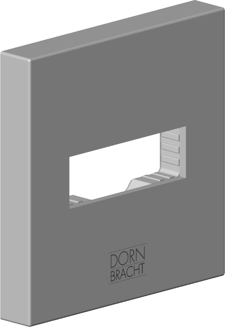 Dornbracht rosace MEM pour bec 90277803500-49 chypre