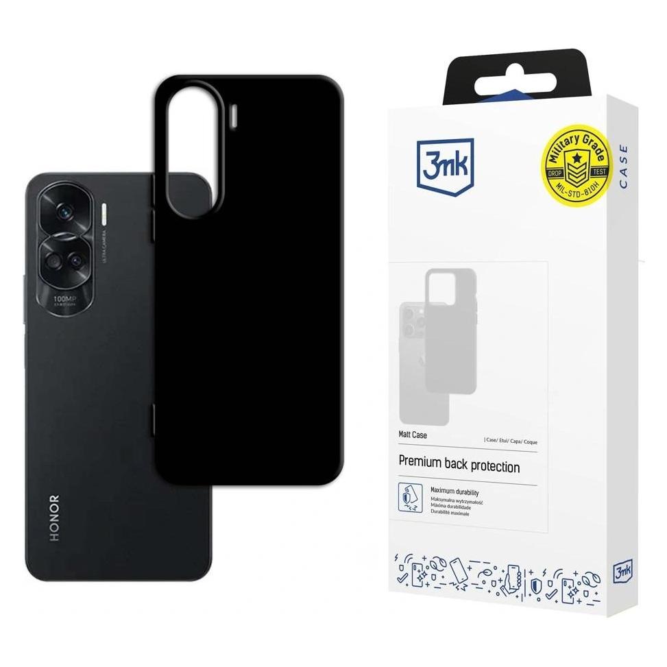 3MK Matt Case Honor 90 Lite czarny/black (Honor 90 Lite) (5903108556873)