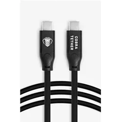 Cobra CobraTether USB-C Cable 4,8m Straight to Straight Black (4.80 m, 100 W), USB Kabel