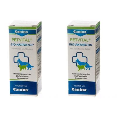 Petvital Bio Aktivator vet. 2x 2x20 ml Flüssigkeit