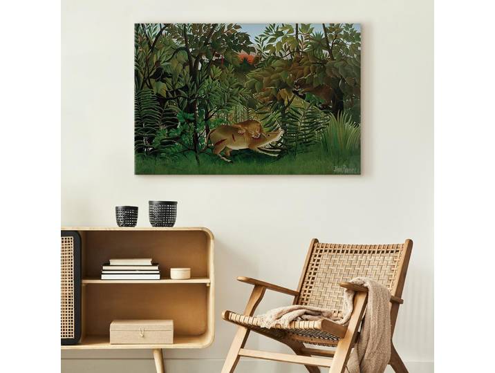 Toile Antilope Feutre Vert/Vert 120 x 80cm