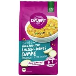 Davert Thailändische Linsen-Kokos-Suppe bio