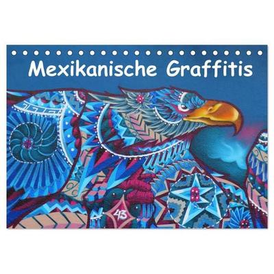 Mexikanische Graffitis (Tischkalender 2027 DIN A5 quer), CALVENDO Monatskalender